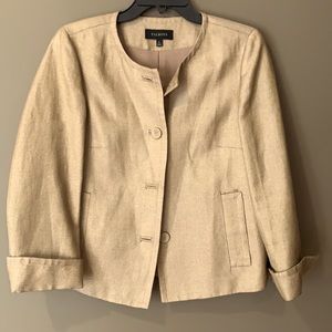 Gold threaded Talbots jacket
